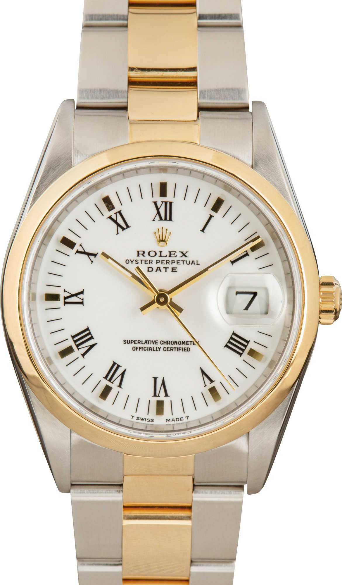 Rolex Date 15203 White Dial