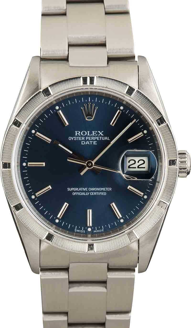Buy Used Rolex Date 15210 | Bob's Watches - Sku: 163025