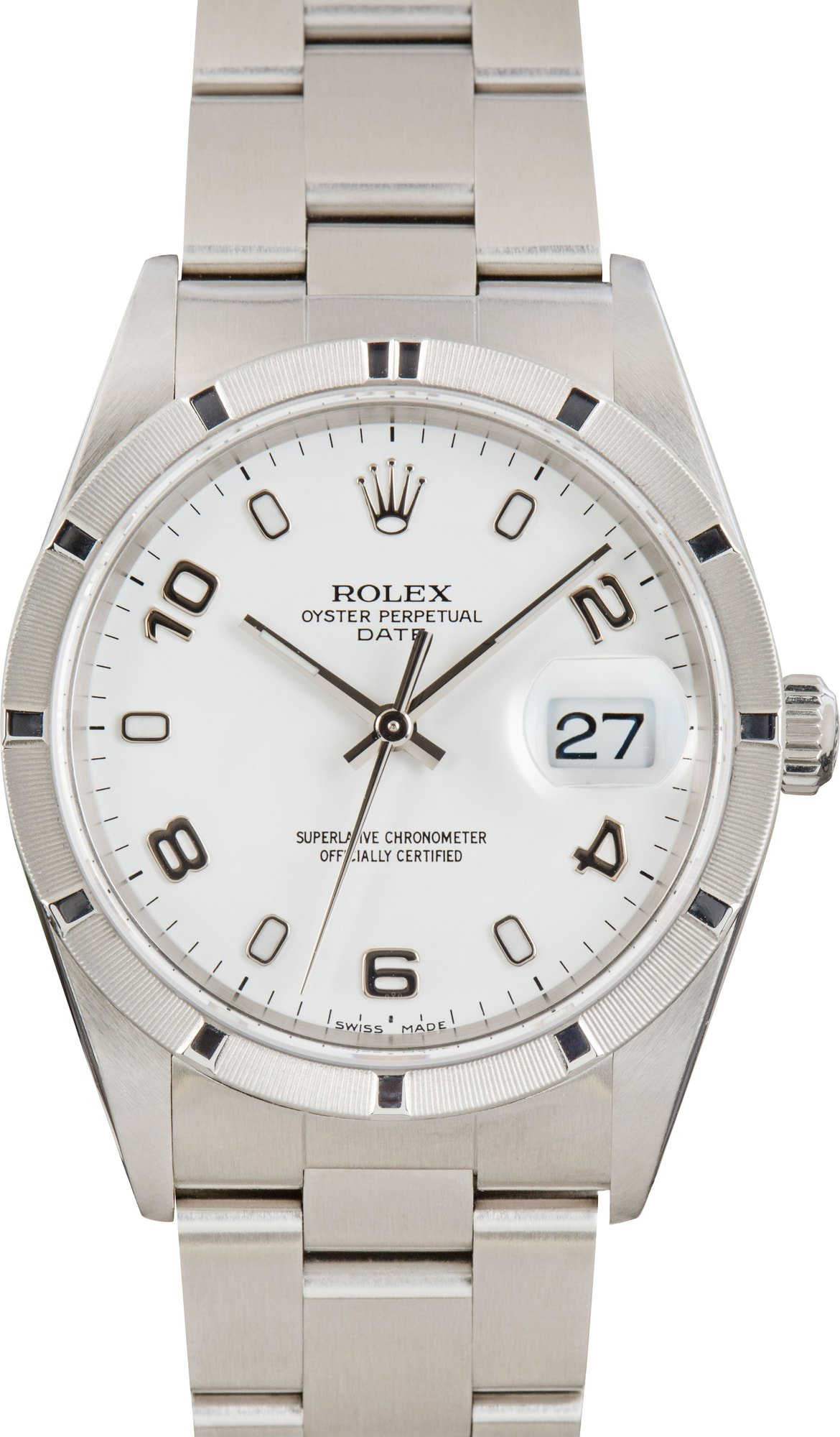 Rolex Date ref 15210 Stainless Steel