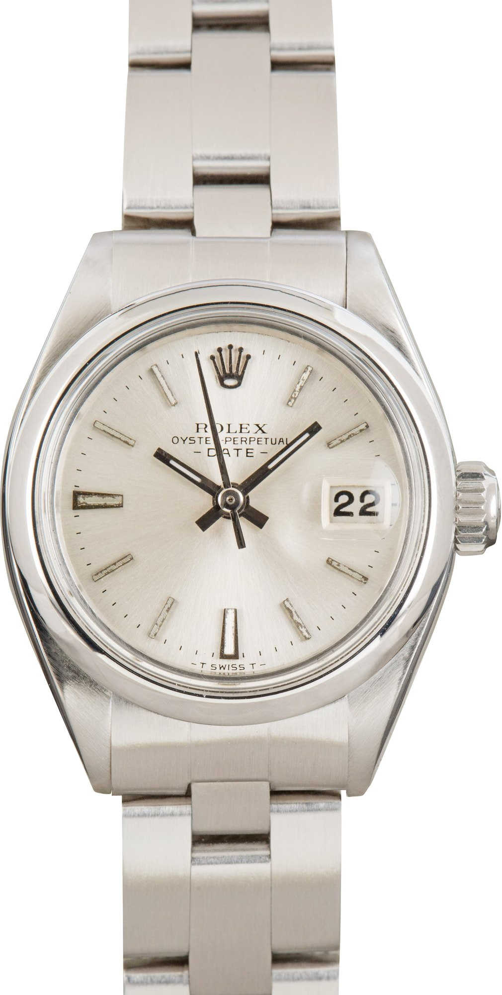 Rolex Ladies Date 6916 Silver Dial