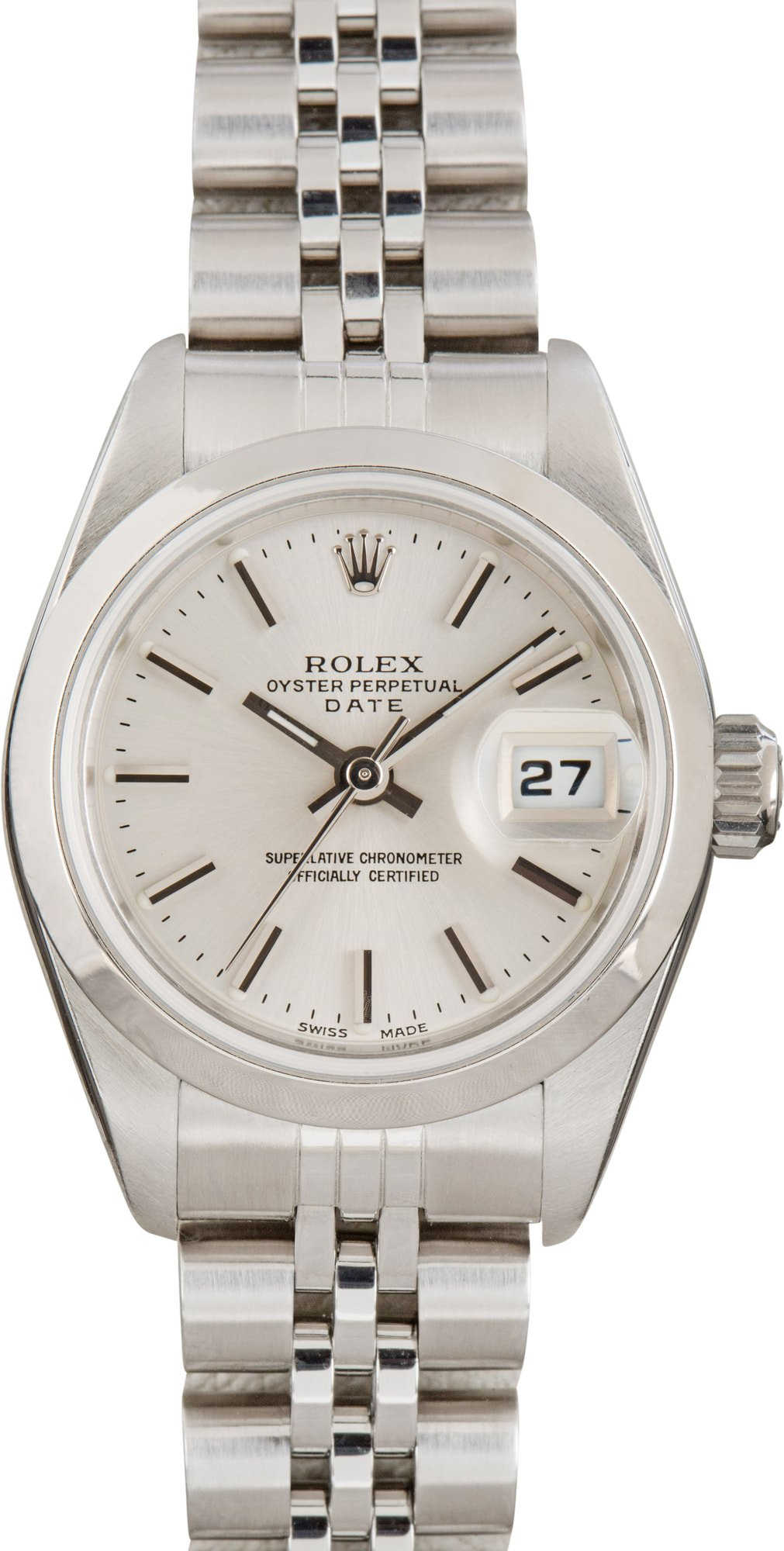Lady Rolex Date 69160 Silver Dial
