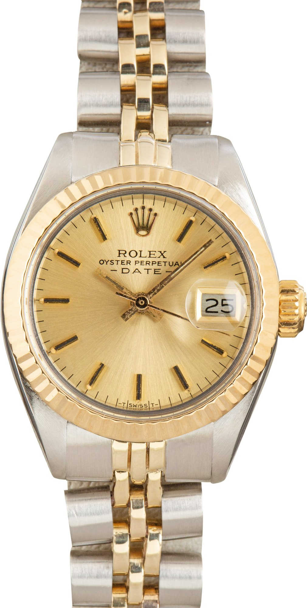 Women's Rolex Date Ref 6917 Champagne Dial