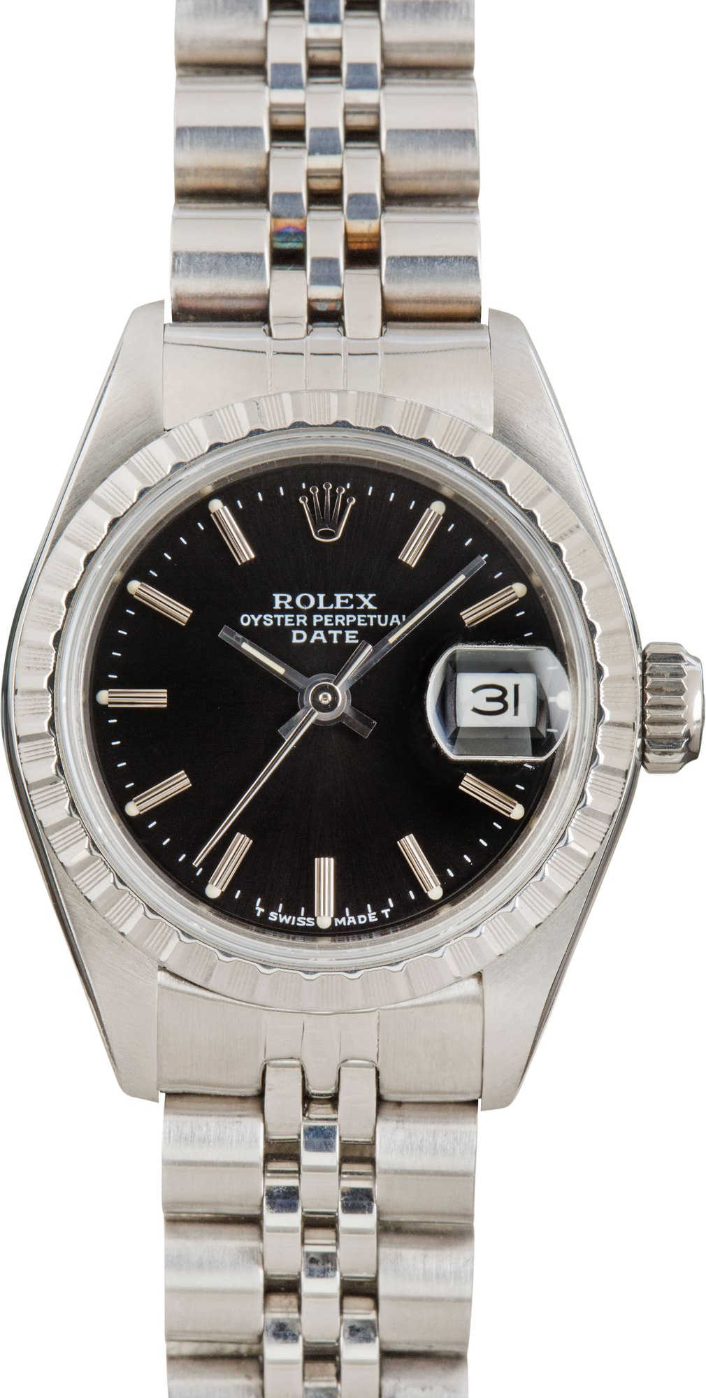 Lady Rolex Date 69240 Black Dial