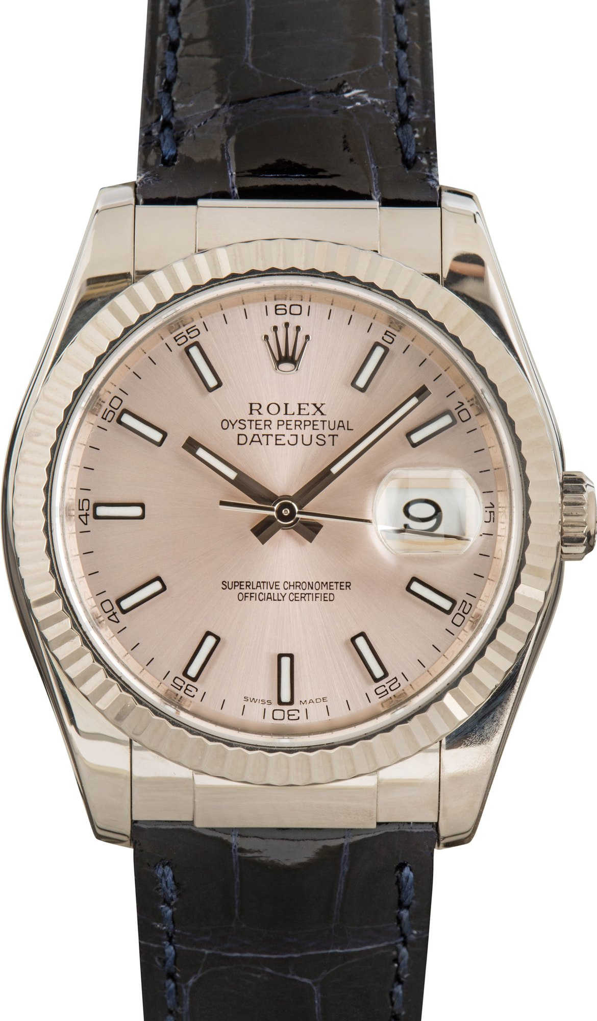 White Gold Rolex DateJust 116139