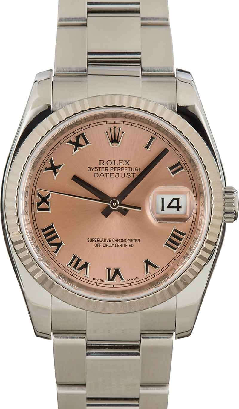 Buy Used Rolex Datejust 116234 Bob s Watches Sku 159973