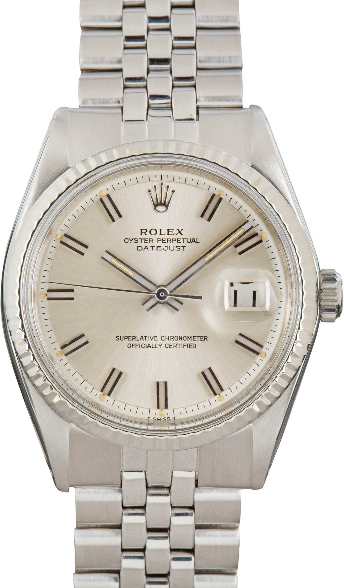 Used Rolex Datejust 1601 Stainless Steel