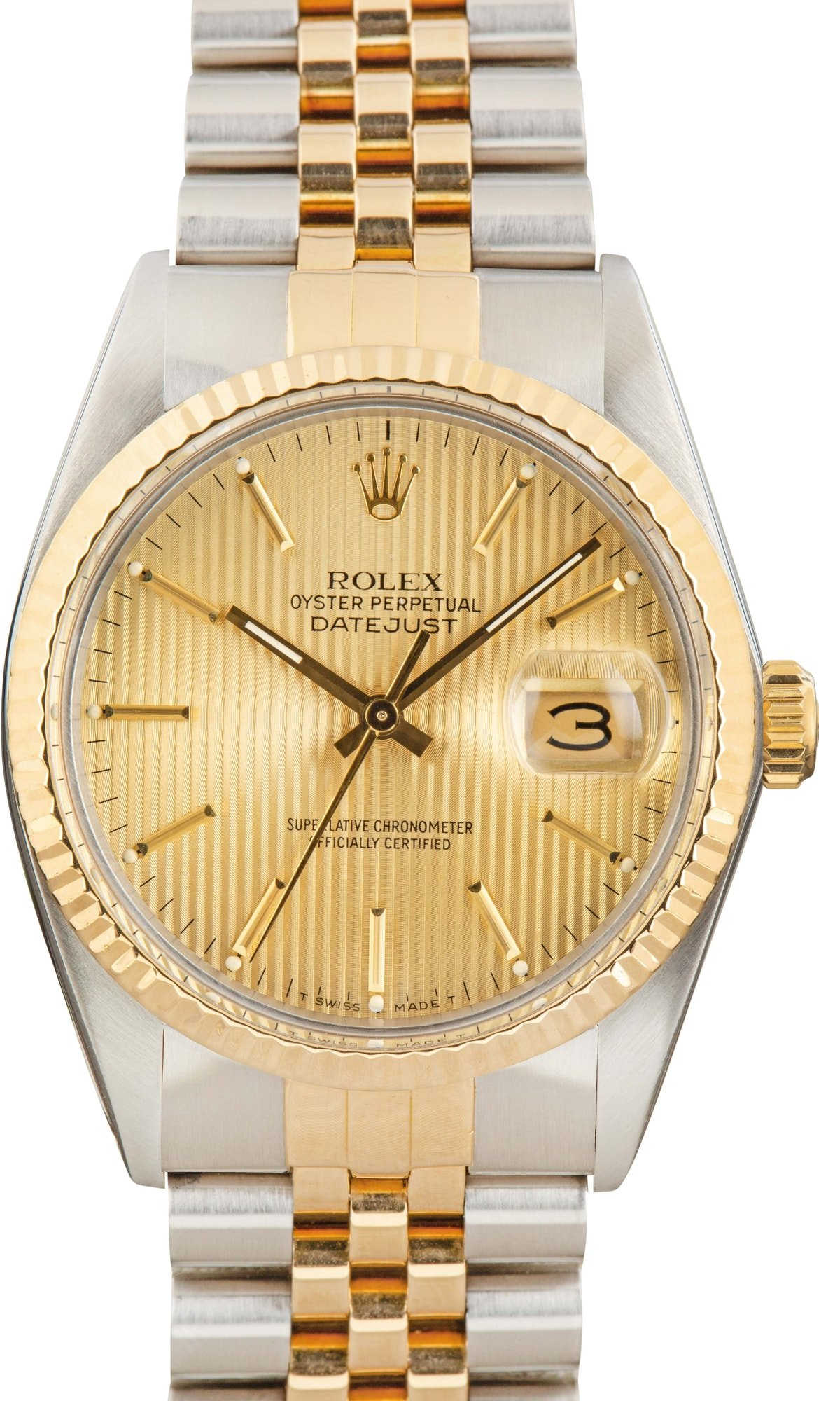 Datejust Rolex 16013 Tapestry Dial