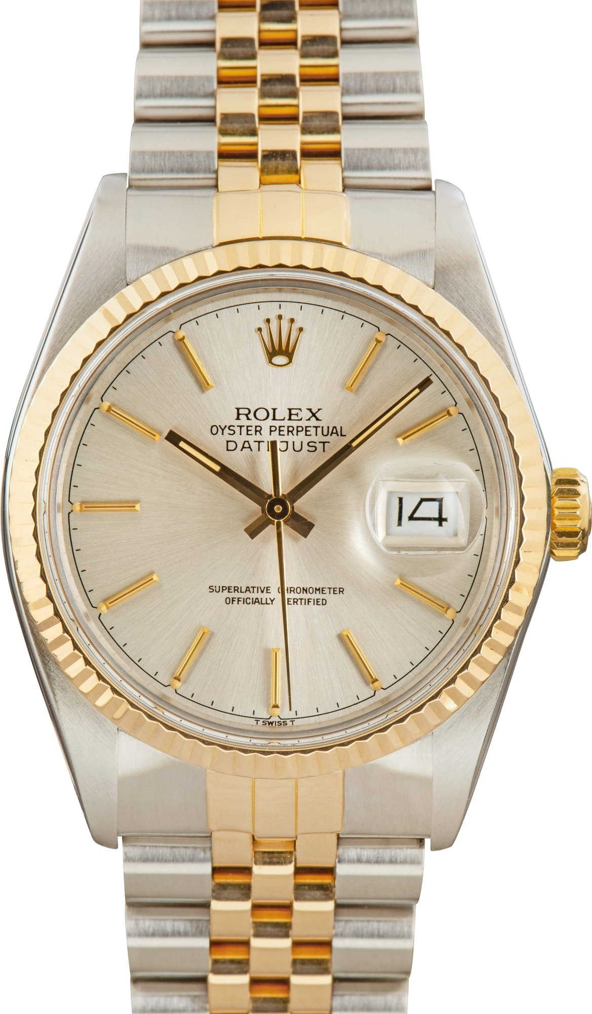 Rolex Datejust 16013 Gold & Steel