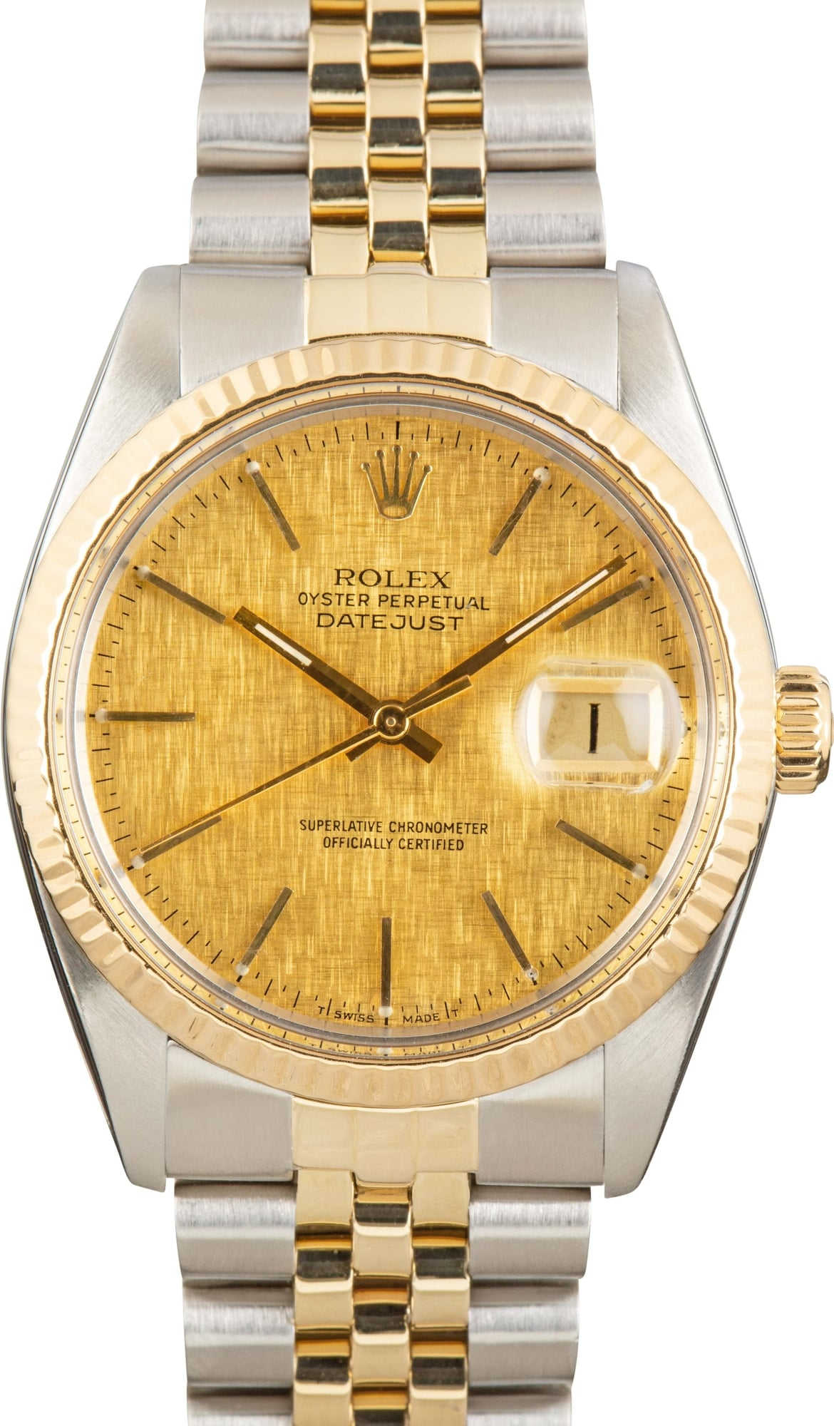 Rolex Datejust 16013 Linen Dial