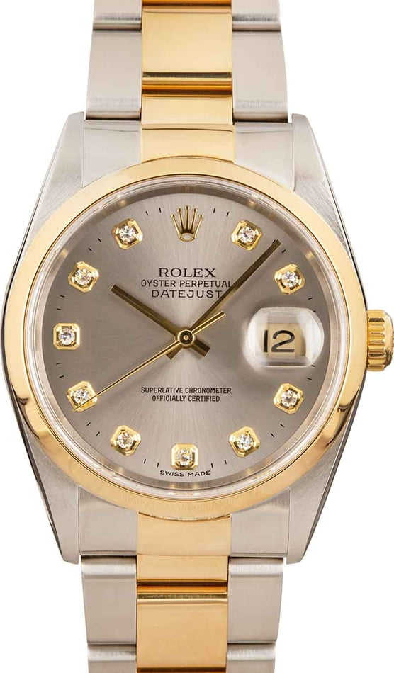 Rolex Datejust 16203 Diamond Dial