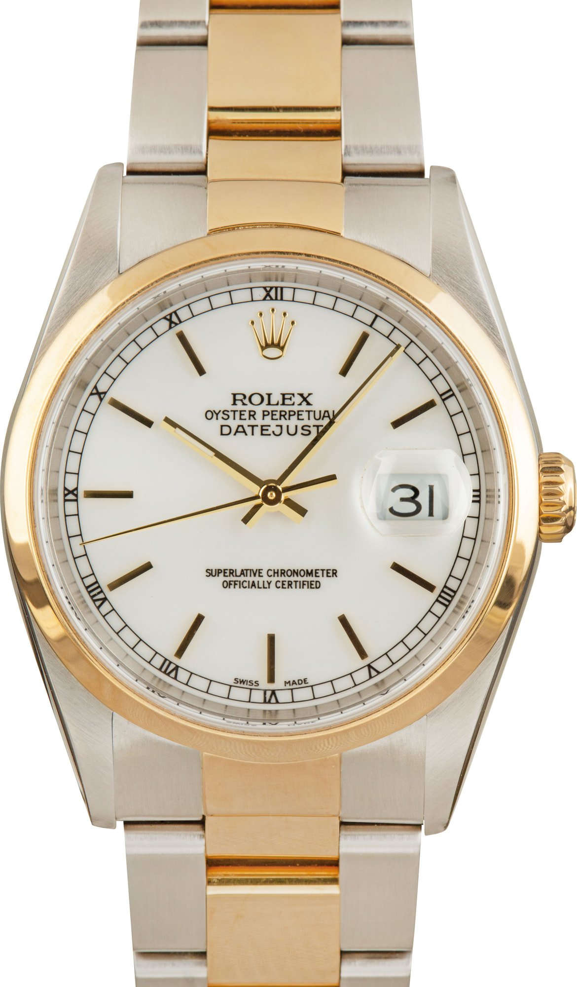 Buy Used Rolex Datejust 16203 Bob s Watches Sku 166260