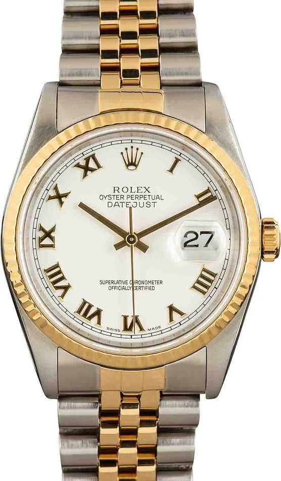 Rolex Datejust 16233 Steel & Gold Jubilee