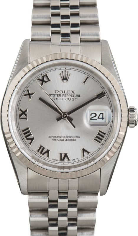 Buy Used Rolex Datejust 36 16234 | Bob's Watches - Sku: 174540