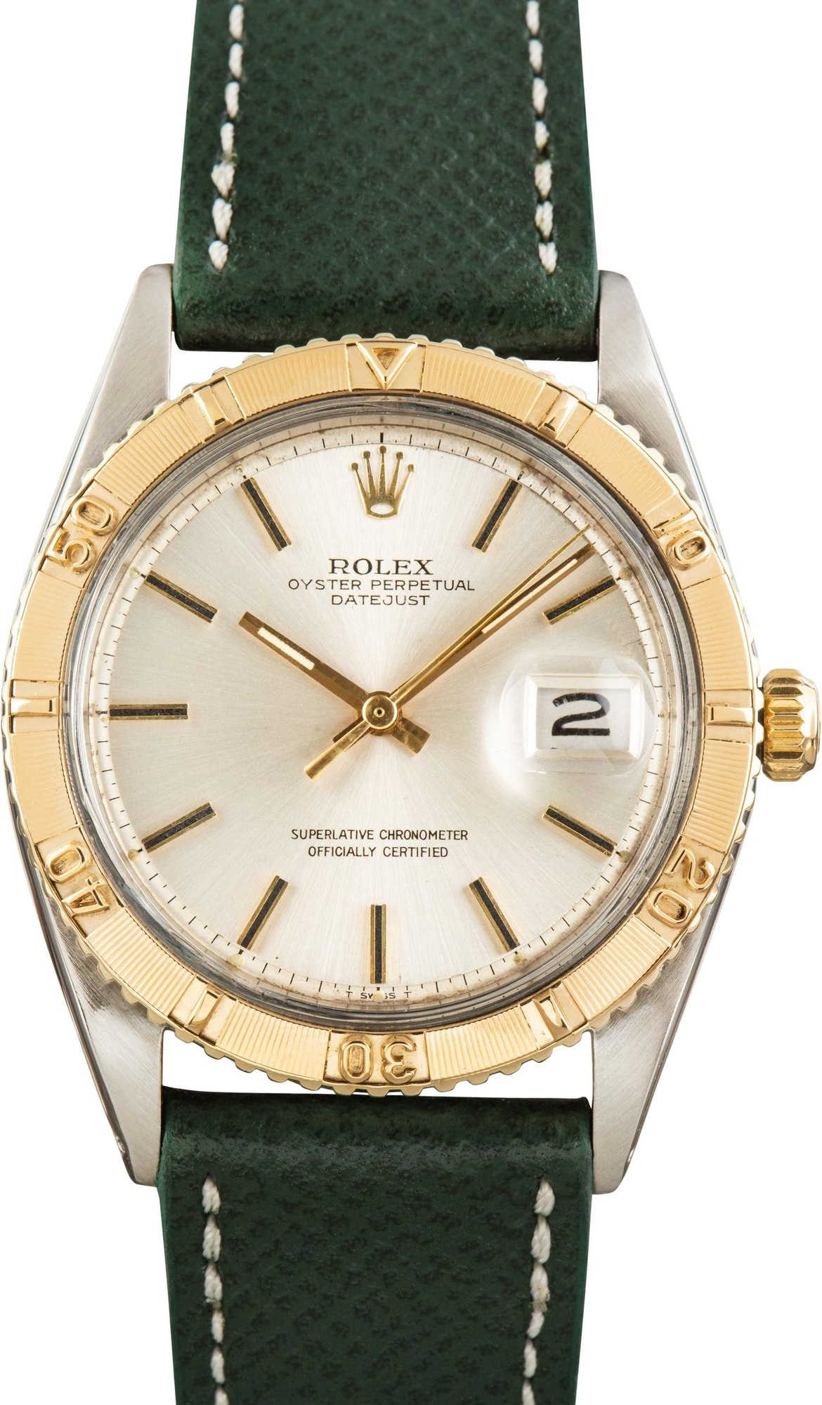 Rolex Datejust Ref 1625 Silver Dial Thunderbird