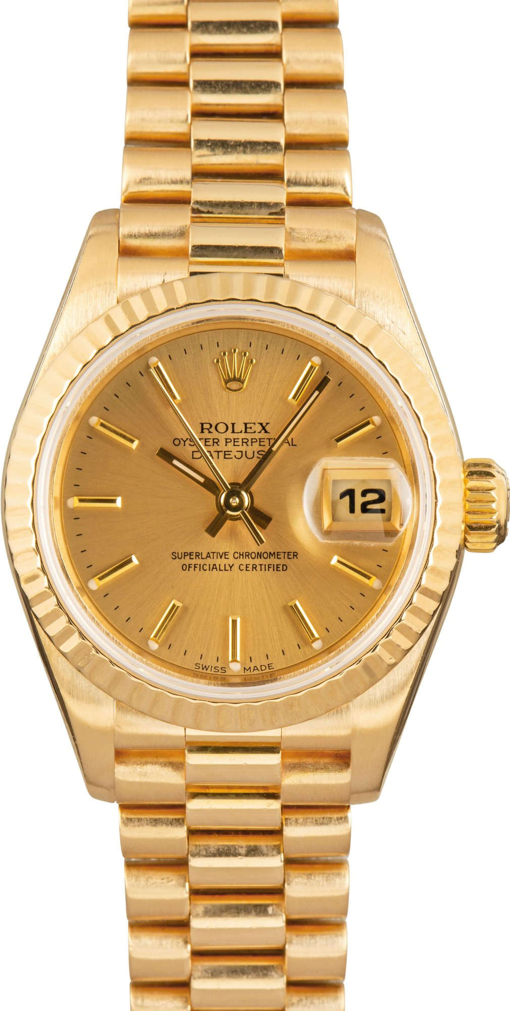 Rolex Ladies Datejust President 179178 Champagne
