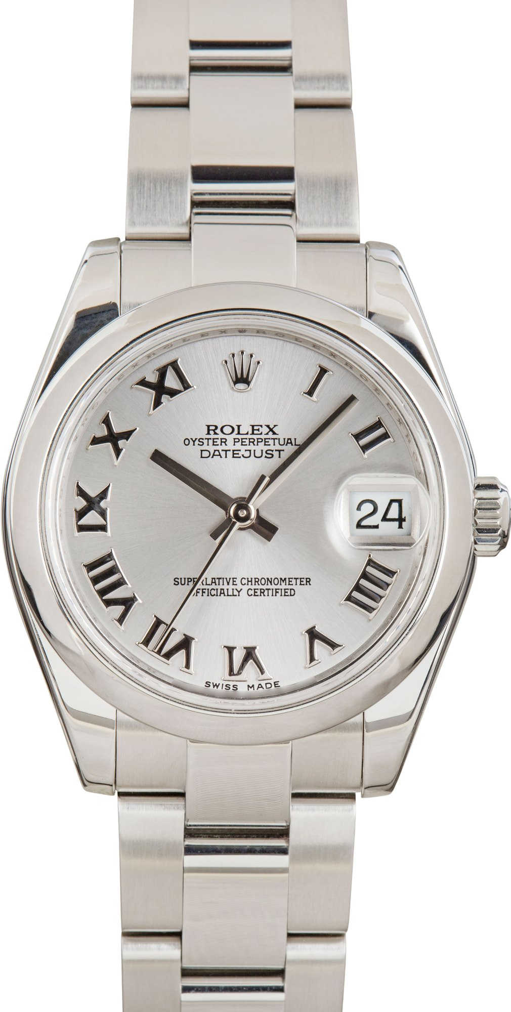 Rolex Datejust 31 Ref 178240 Rhodium Dial