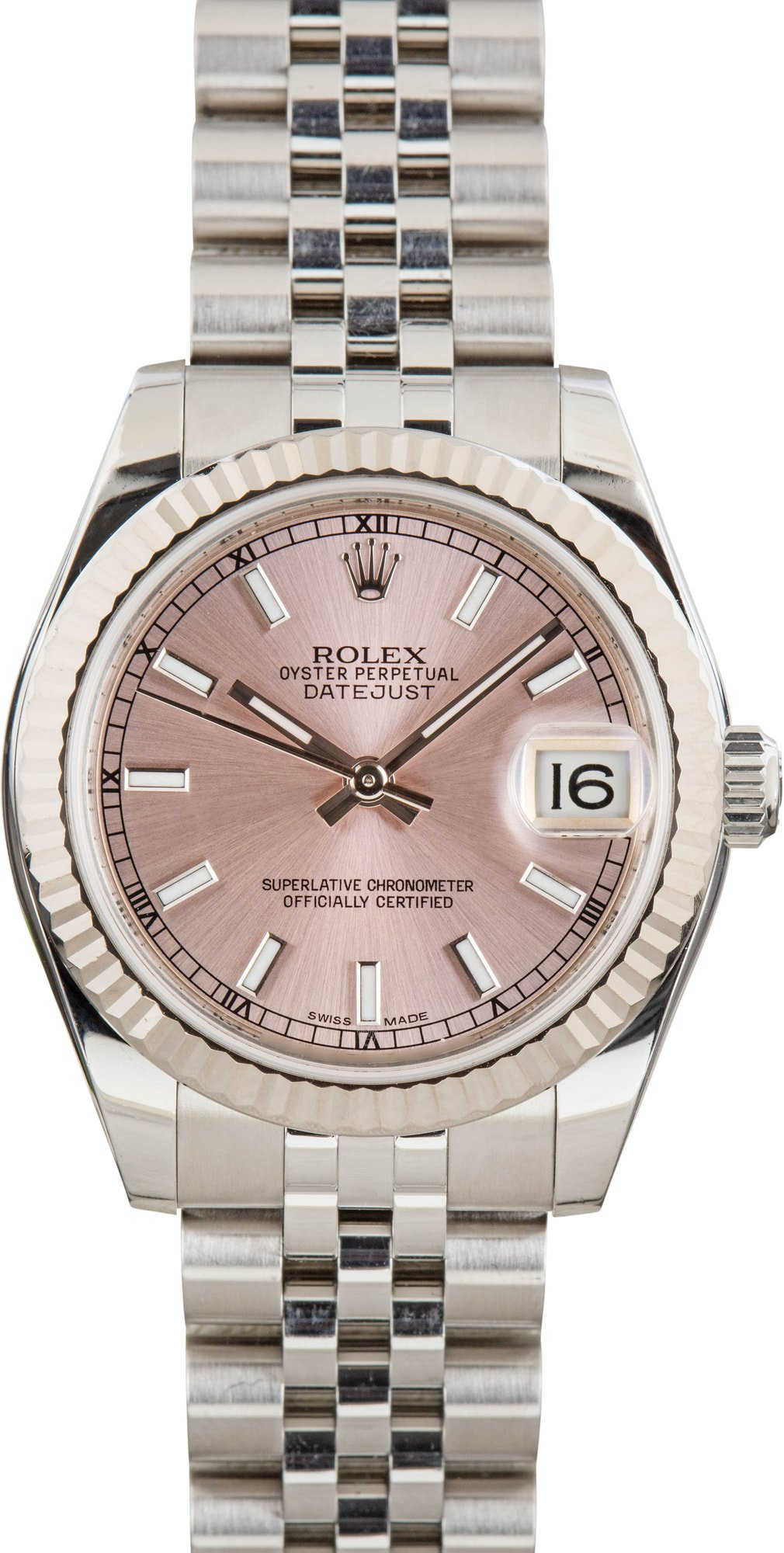 Rolex Datejust 31 Ref 178274 Pink Dial
