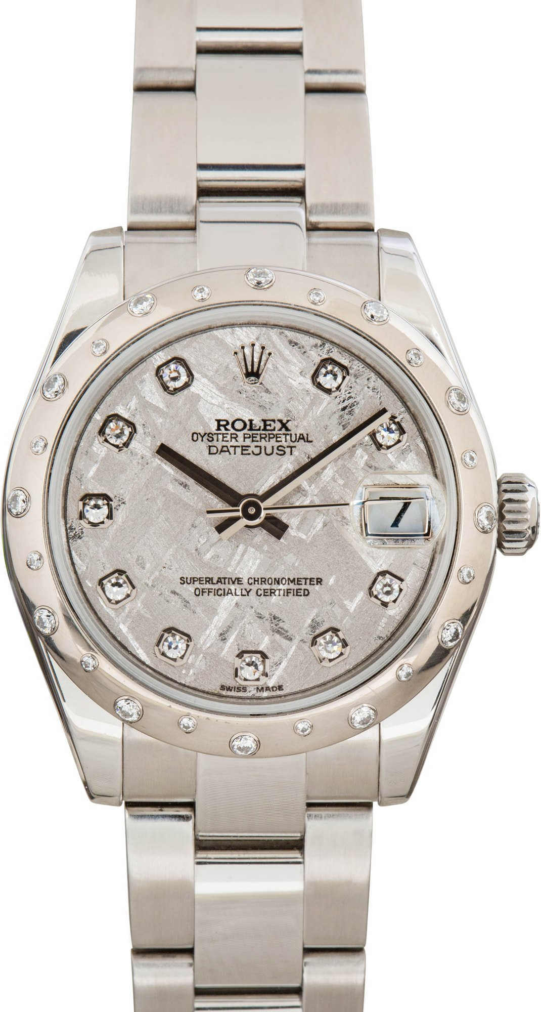 Rolex Datejust 31 ref 178344 Meteorite Dial