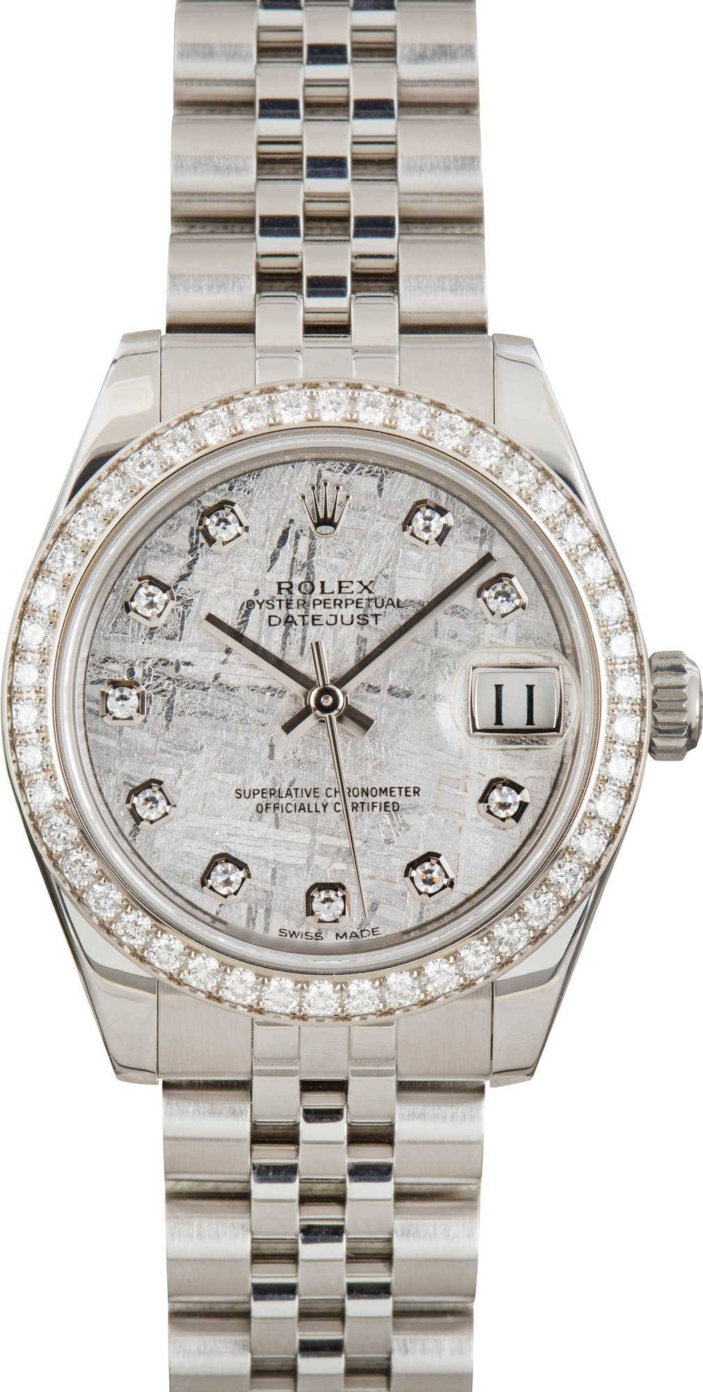 Rolex Datejust 31 178384 Meteorite Diamond Dial