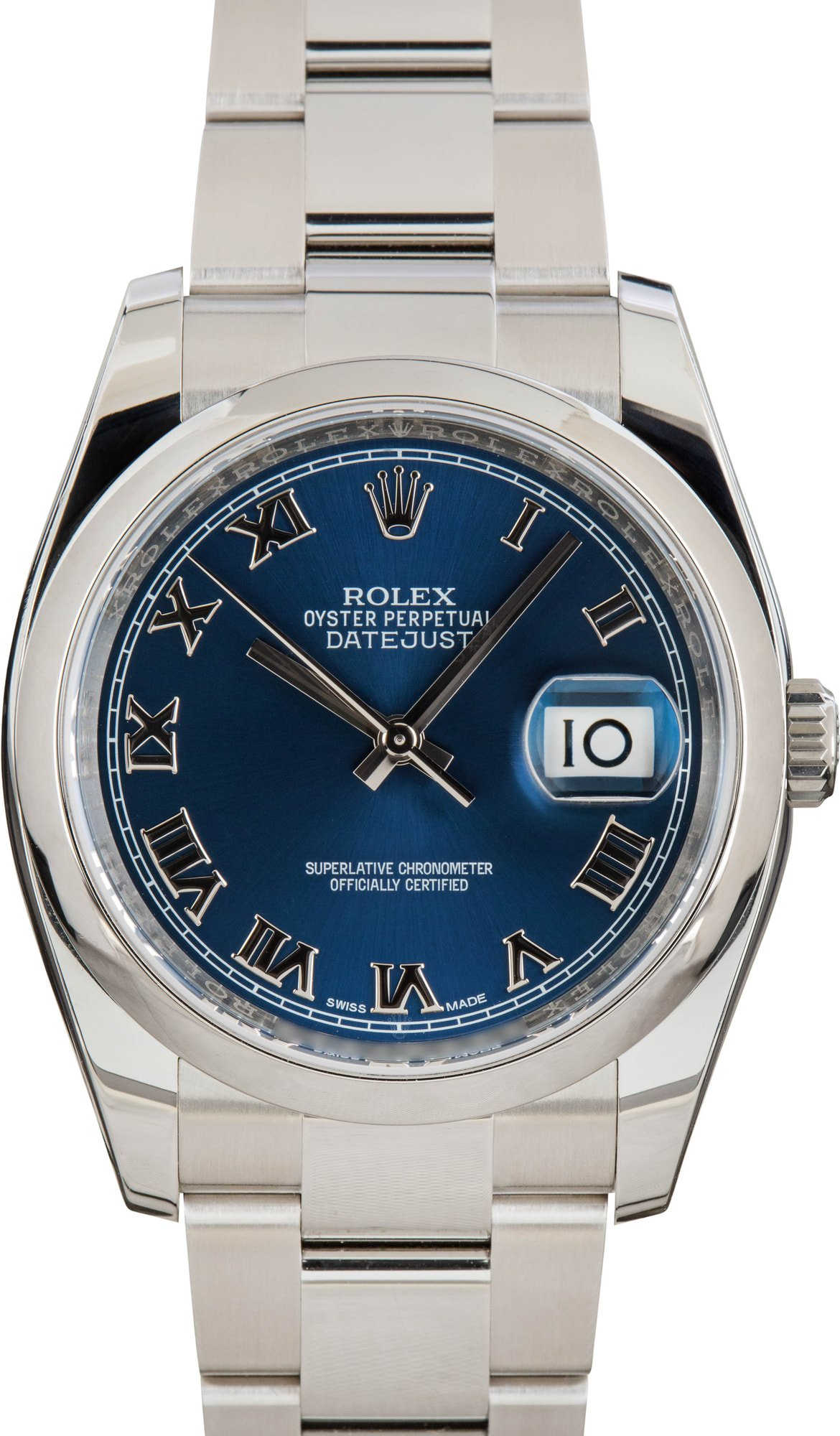 Rolex Datejust Ref 116200 Blue Dial