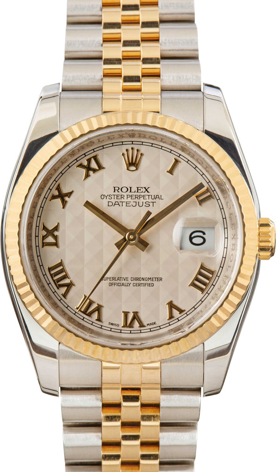 Rolex Datejust Ref 116233 Pyramid Dial