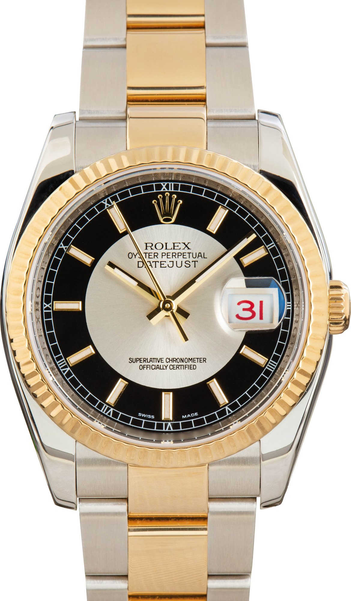 Rolex Datejust 116233 Tuxedo Dial