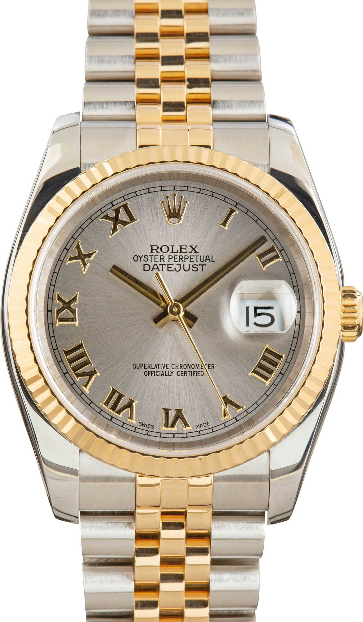 Rolex Datejust 36 116233 Slate Dial