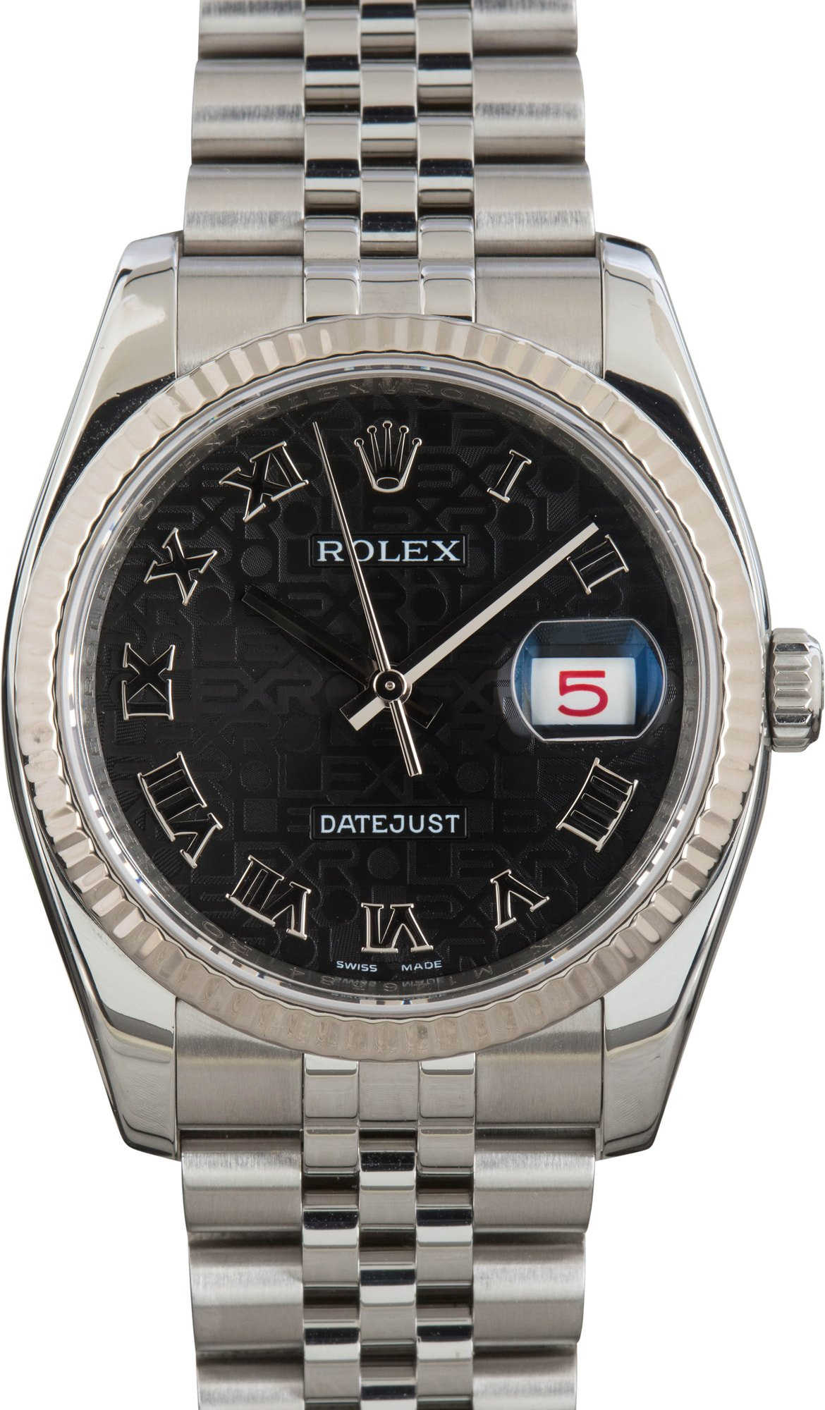 Rolex Datejust 36 Ref 116234 Black Jubilee Dial