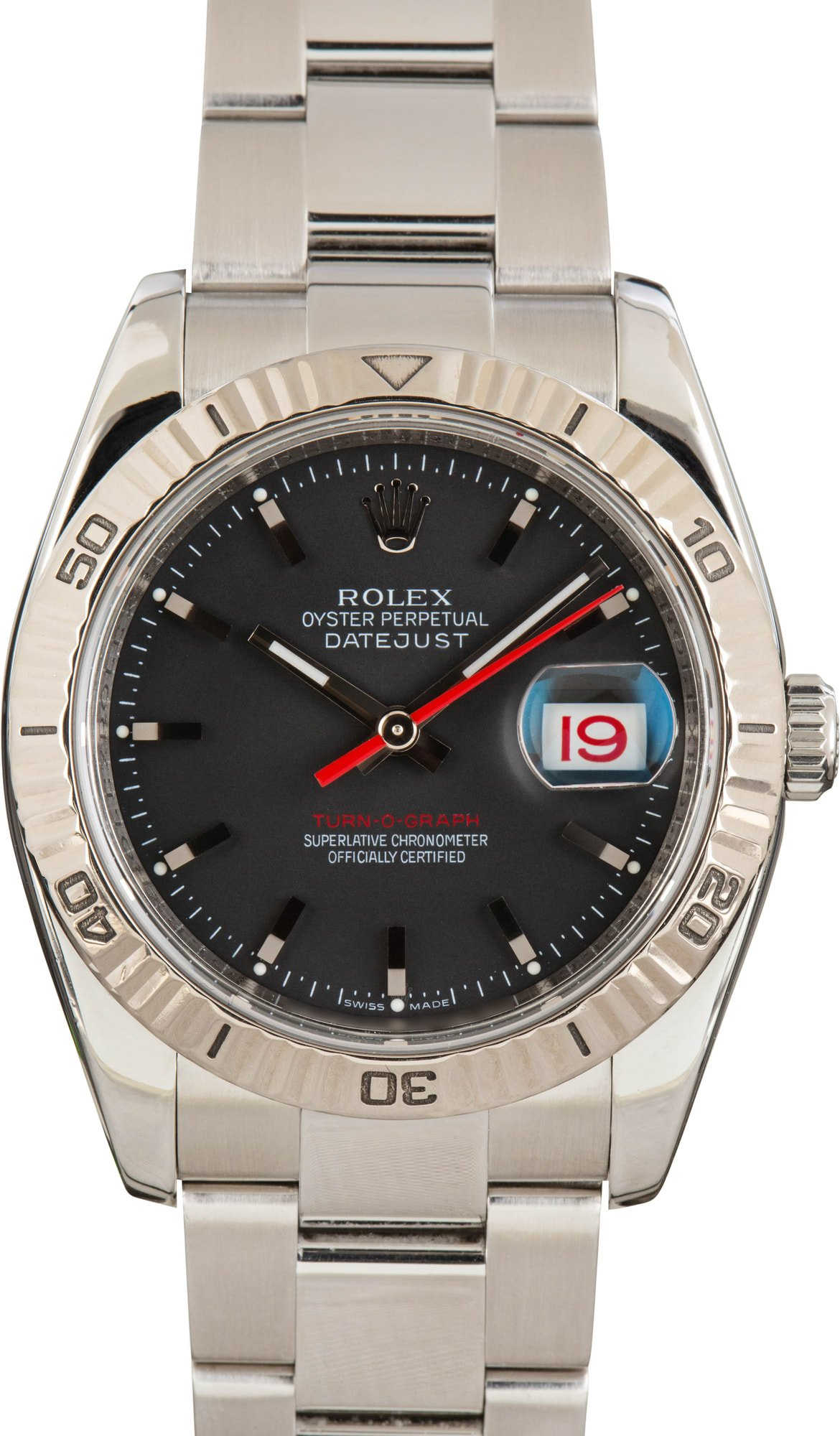 Buy Used Rolex Datejust 36 116264 | Bob's Watches - Sku: 175508