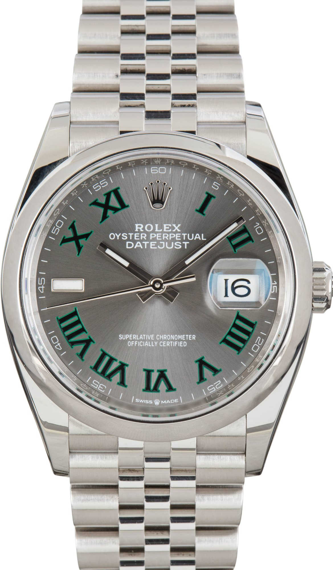 Rolex Datejust 126200 Slate Dial