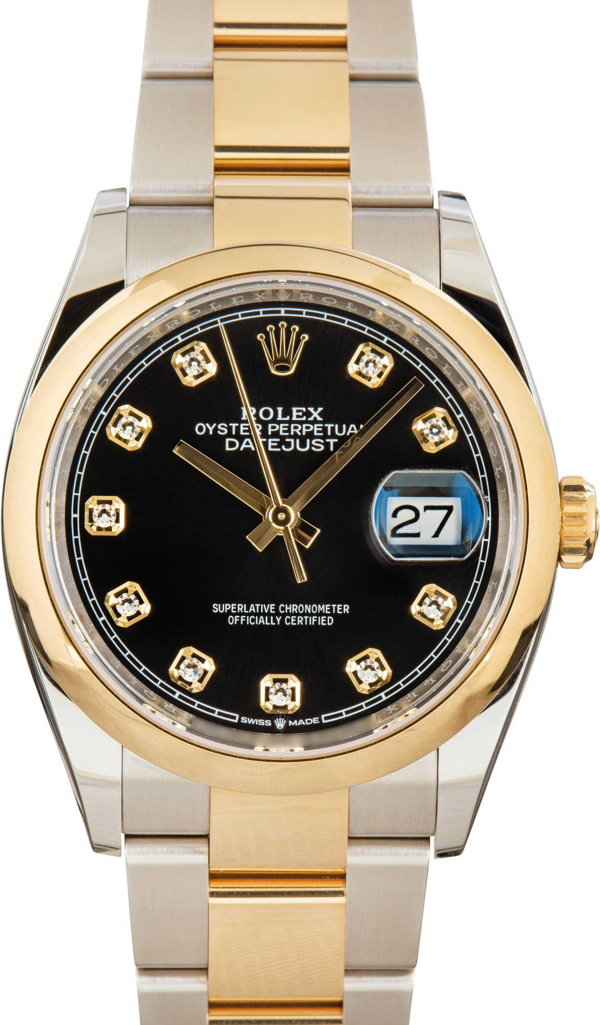 Rolex Datejust 126203 Black Diamond Dial