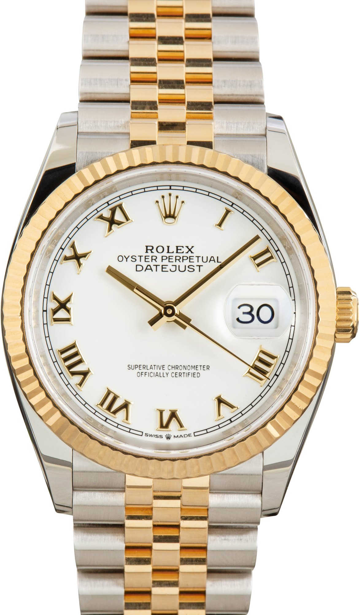 Rolex Datejust 126233 White Dial