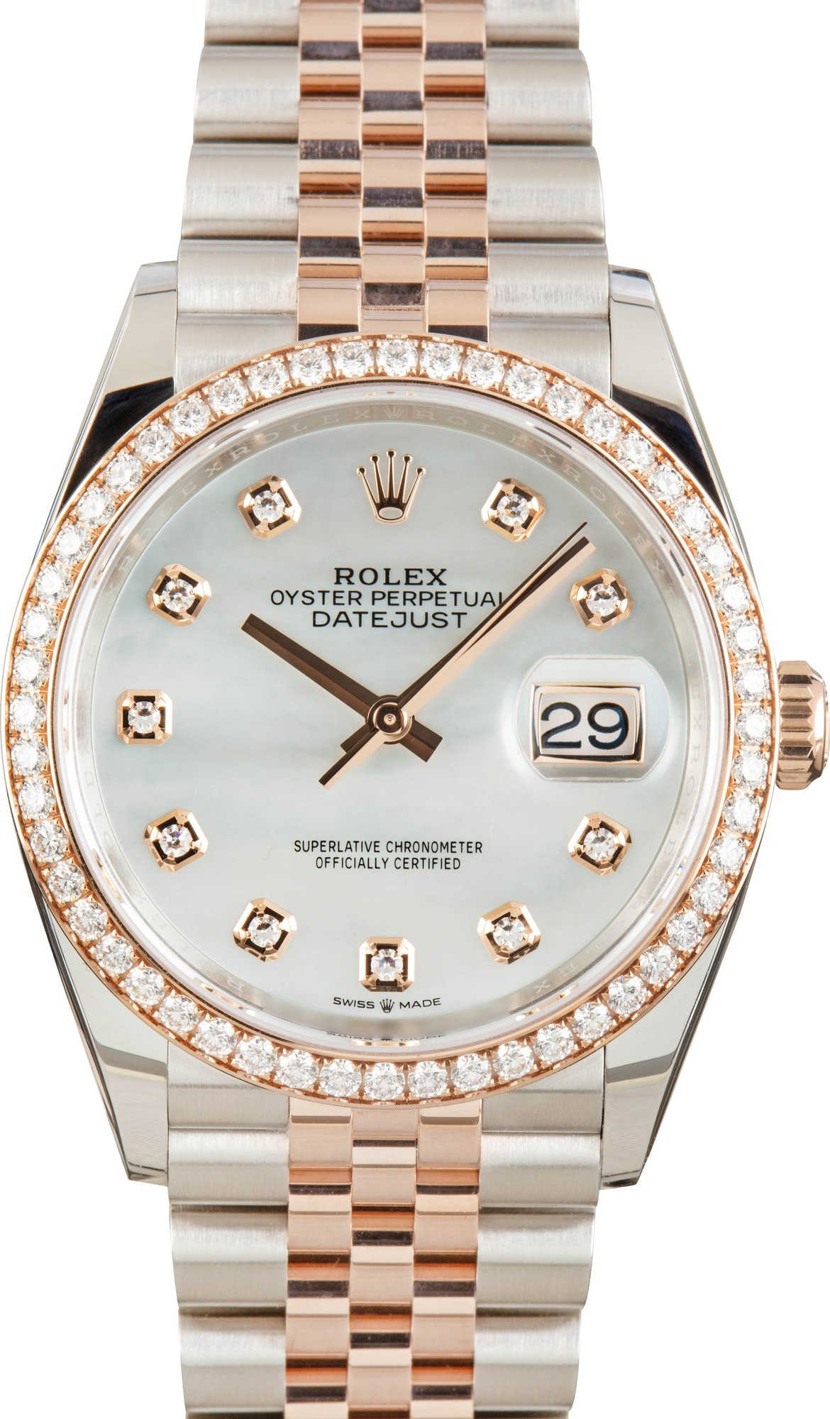 Buy Used Rolex Datejust 36 126281 | Bob's Watches - Sku: 180156