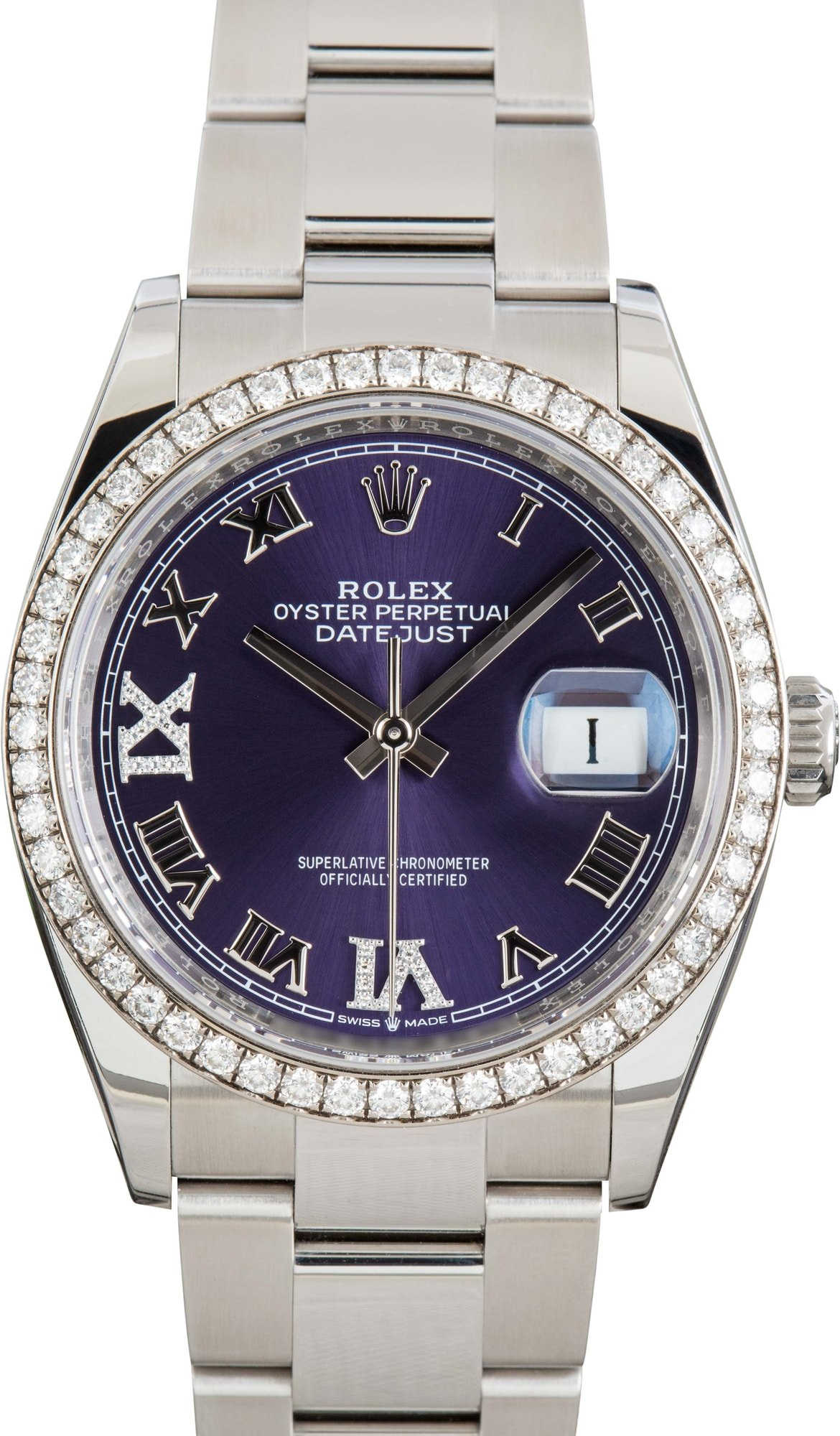 Rolex Datejust 126284 Purple Dial