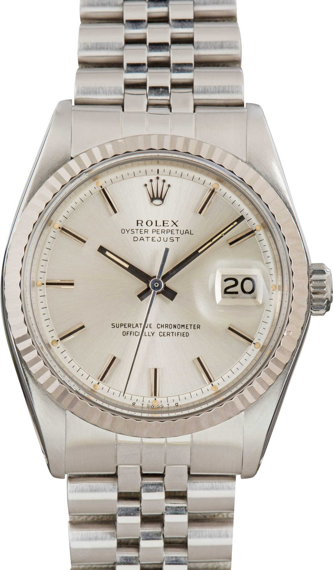 Rolex Datejust 1601 Silver Dial