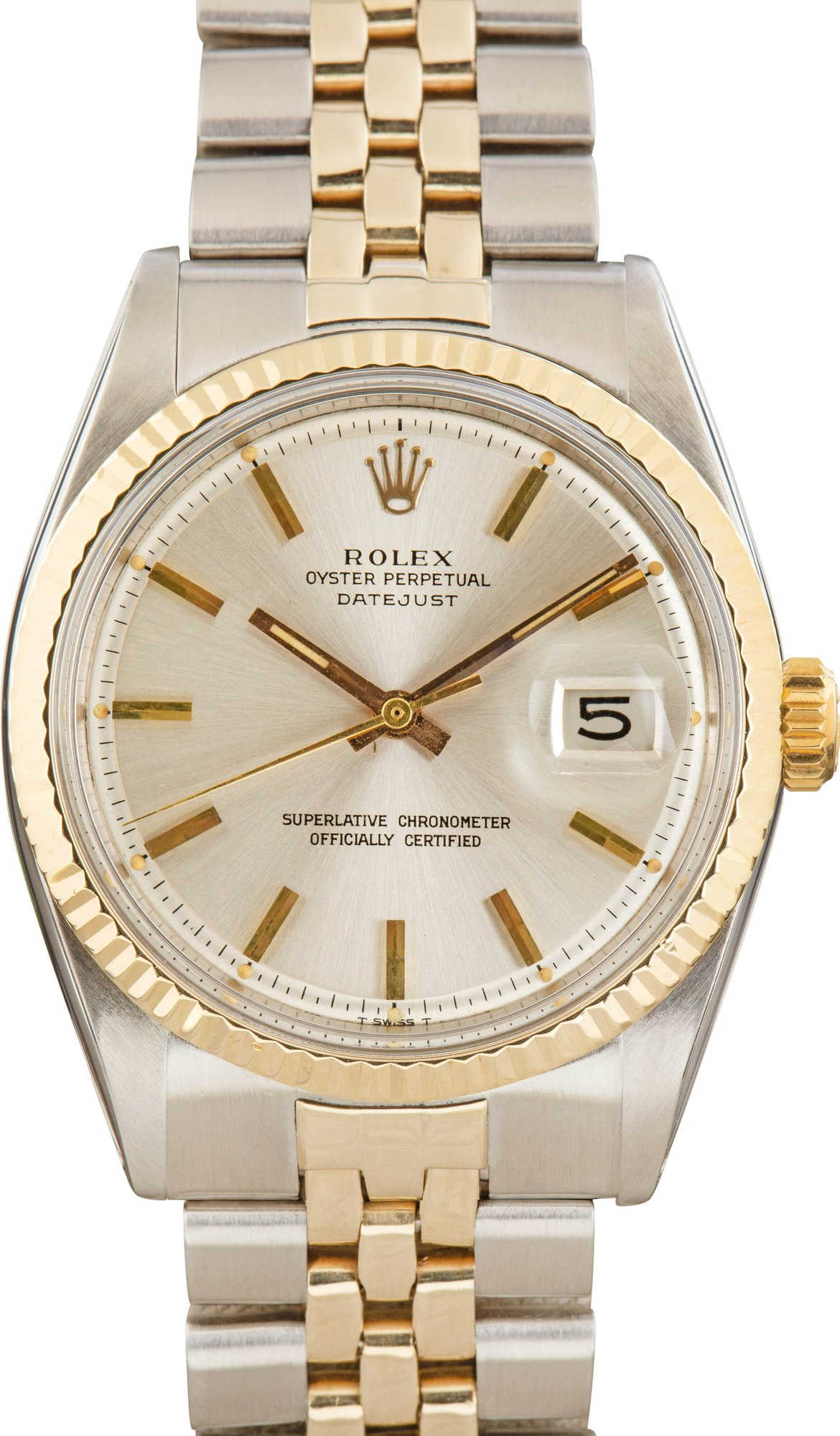 Buy Used Rolex Datejust 36 1601 | Bob's Watches - Sku: 173637