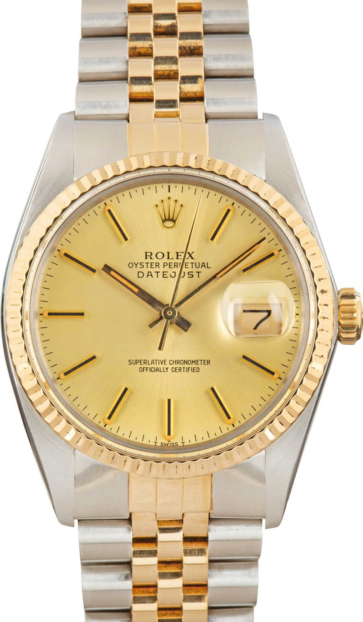 Rolex Datejust 16013 Champagne Dial