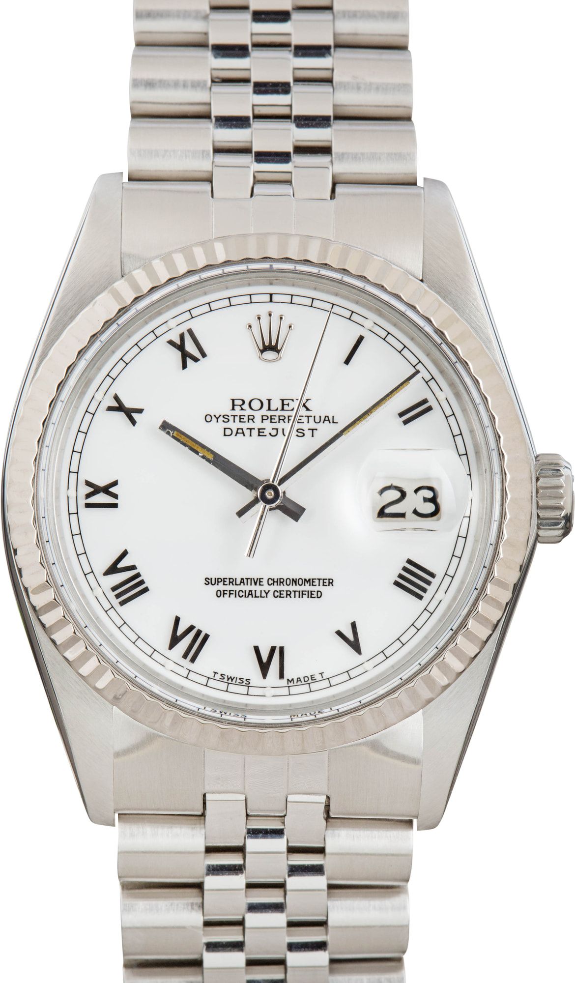 Buy Used Rolex Datejust 36 16014 | Bob's Watches - Sku: 175952
