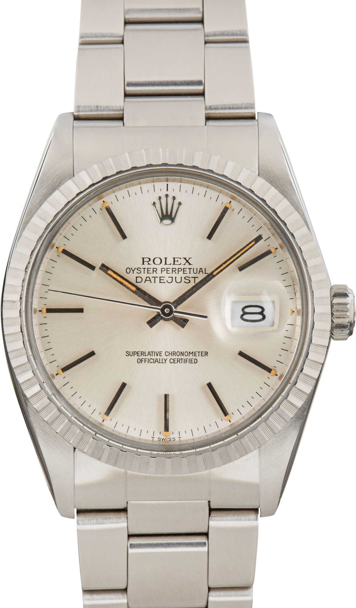 Rolex Datejust 36 16030 Silver Dial