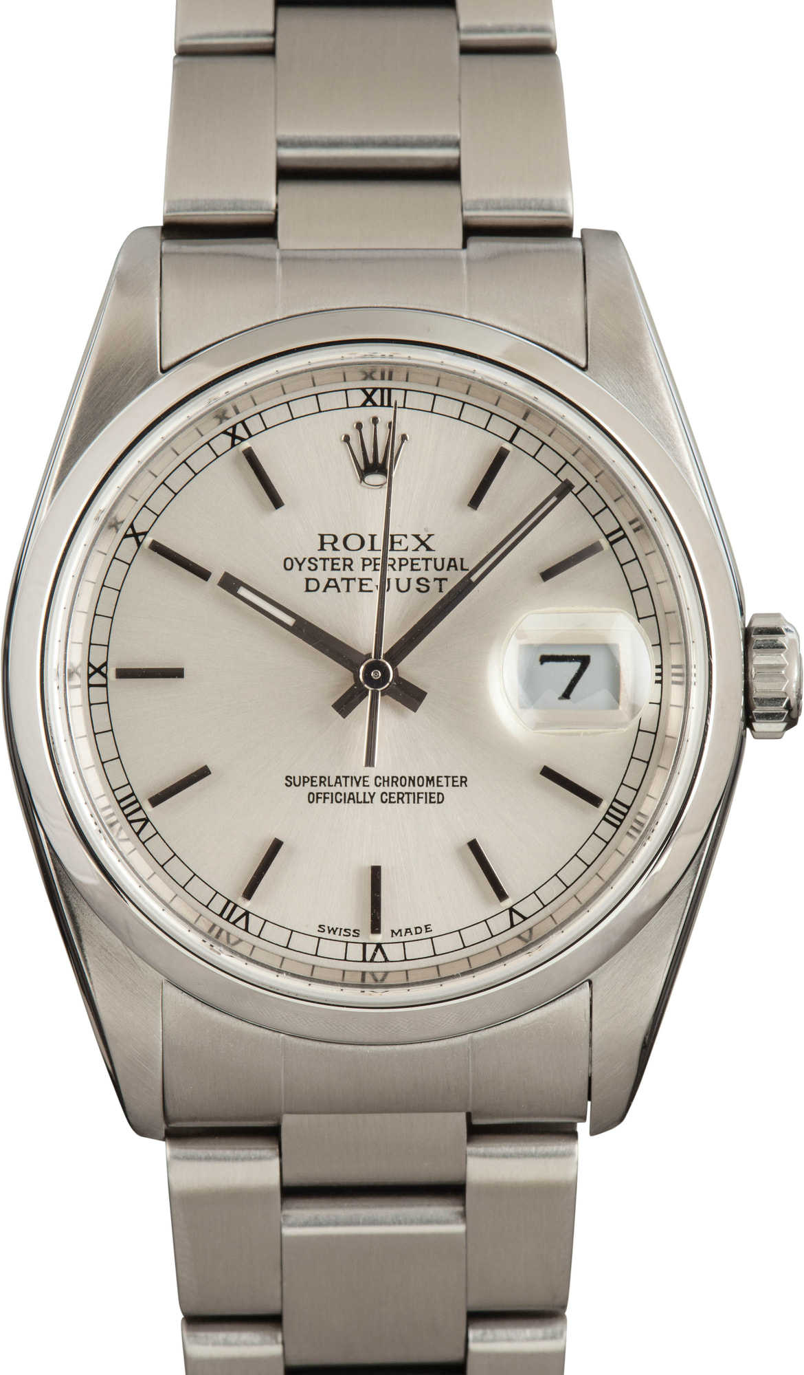 brilliant☆ Buy Used Rolex Datejust 36 16200 | Bob's Watches - Sku: 171224