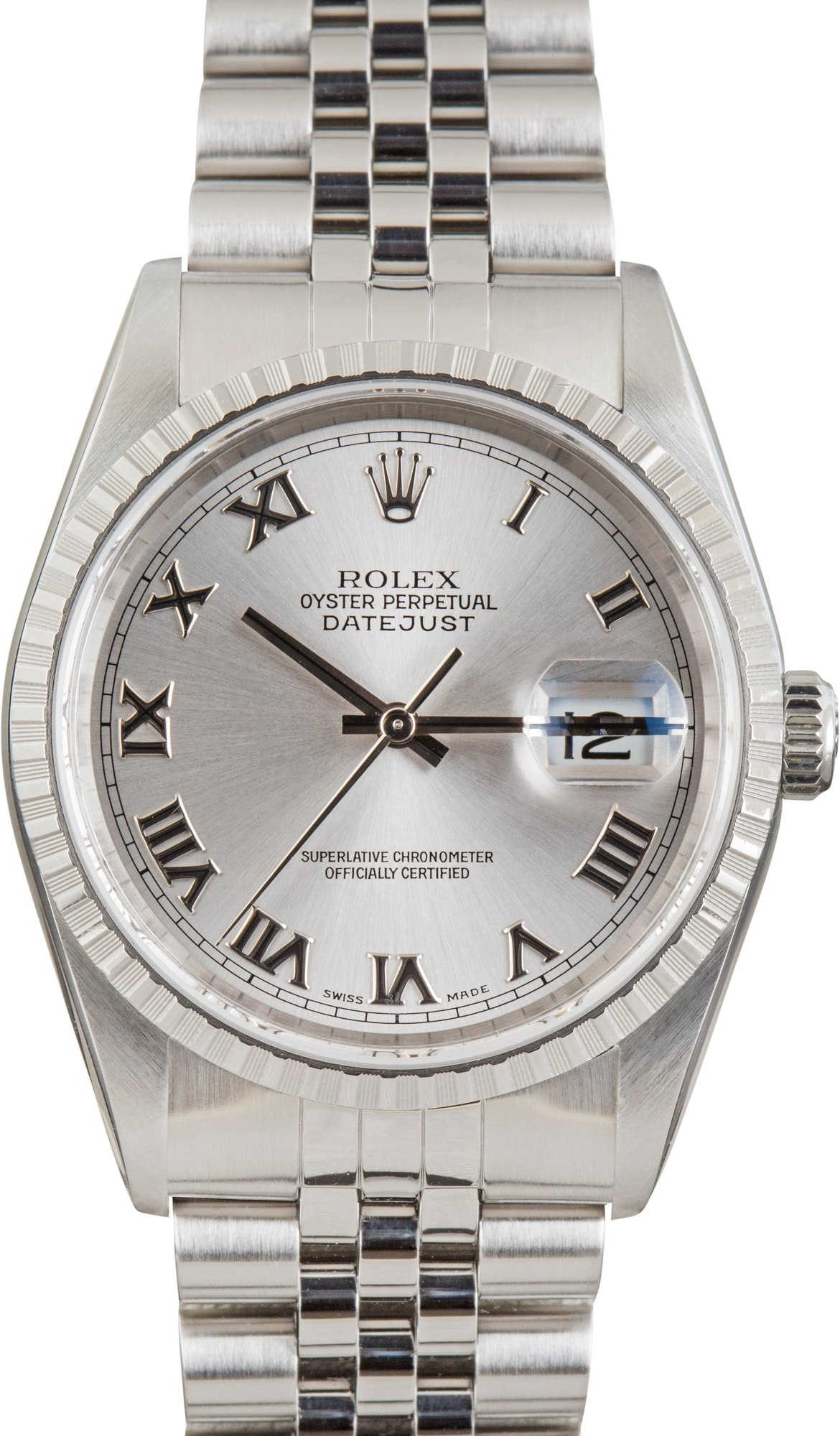 Buy Used Rolex Datejust 36 16220 | Bob's Watches - Sku: 180673