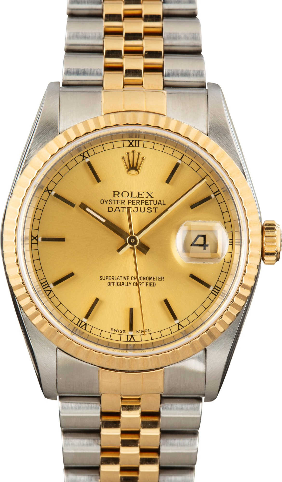 Rolex Datejust 16233 Steel & Gold