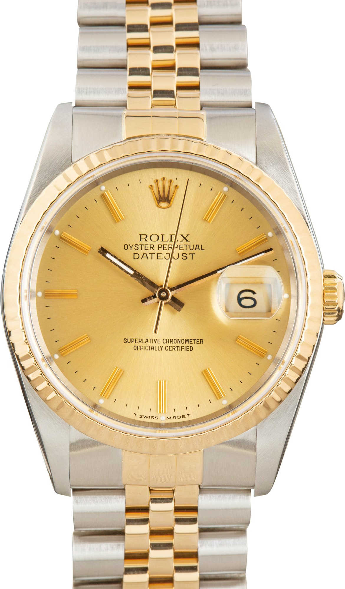 Rolex Datejust Ref 16233 Two Tone