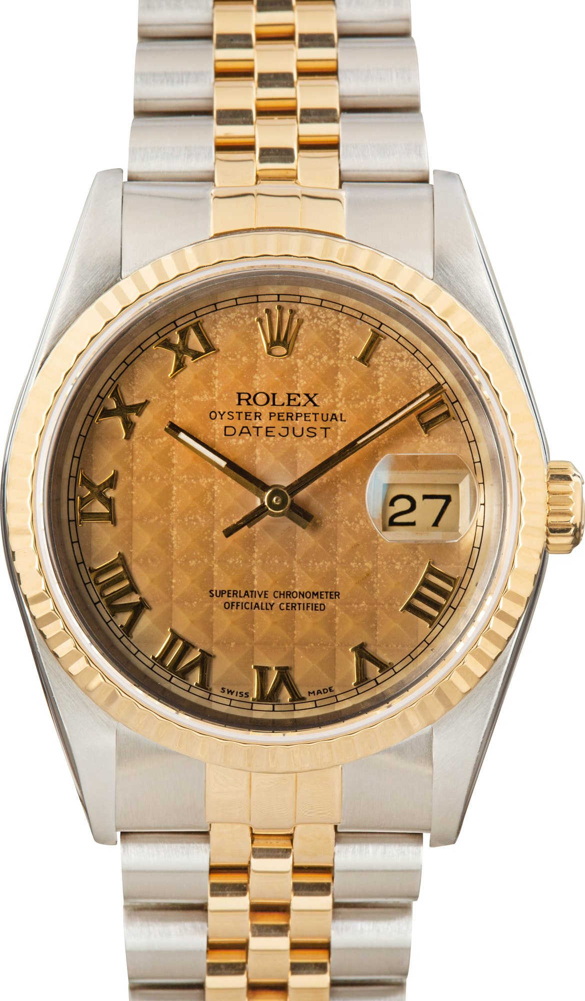 Rolex Datejust 36 Ref 16233 Pyramid Dial