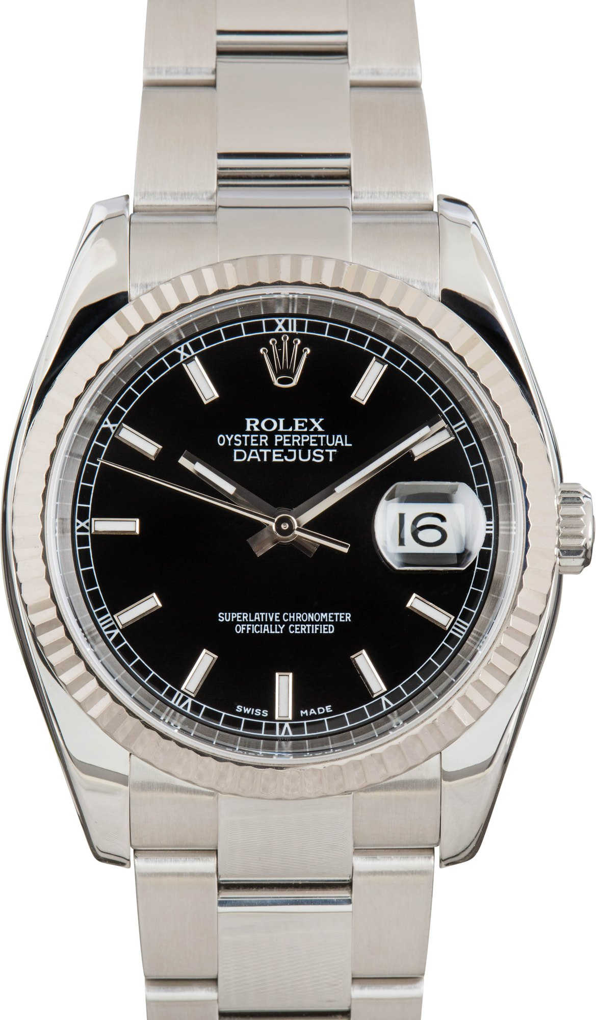 Rolex Datejust Ref 116234 Black Dial