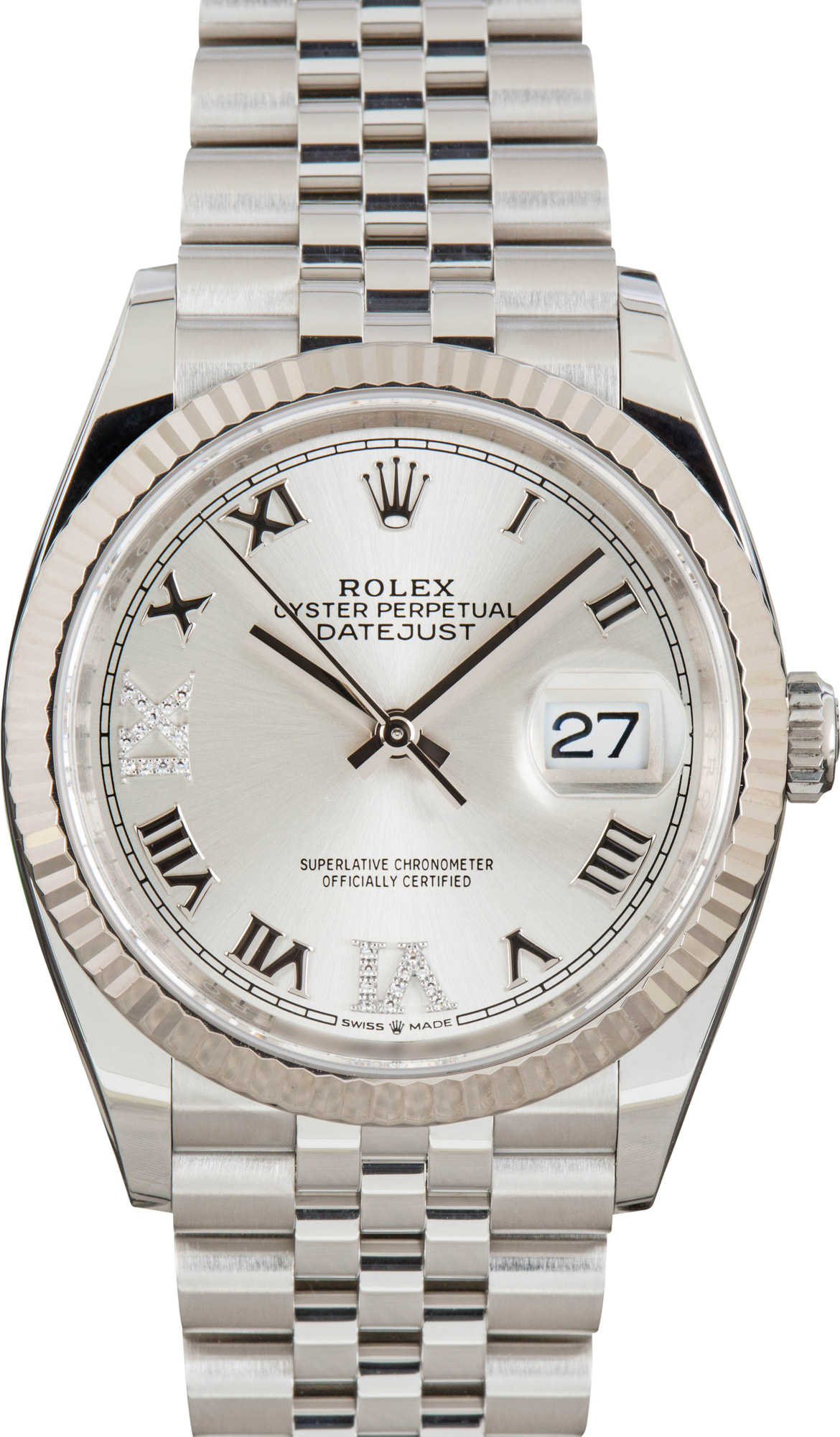 Rolex Datejust 126234 Silver Dial