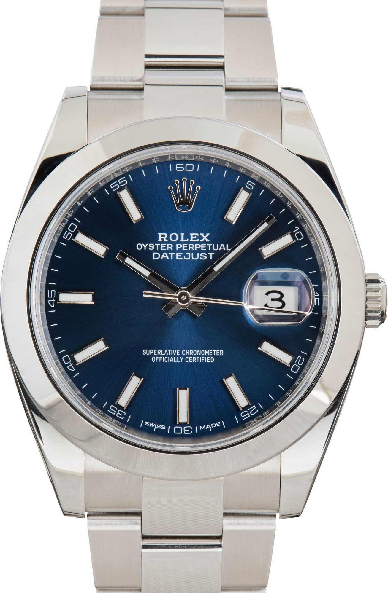 Rolex Datejust 41 126300 Blue Dial
