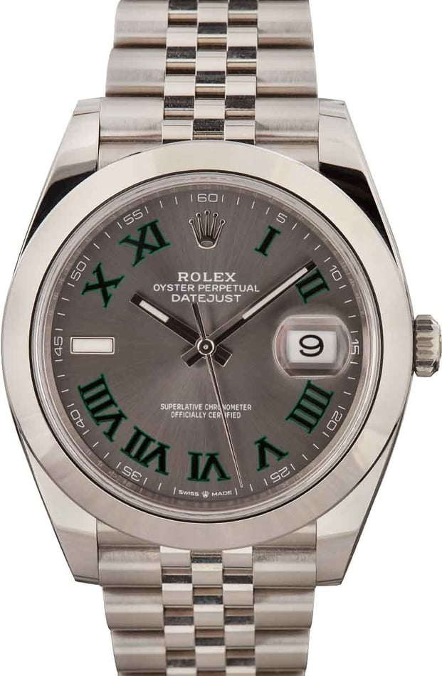 Rolex Datejust 41 Ref 126300 Steel Jubilee