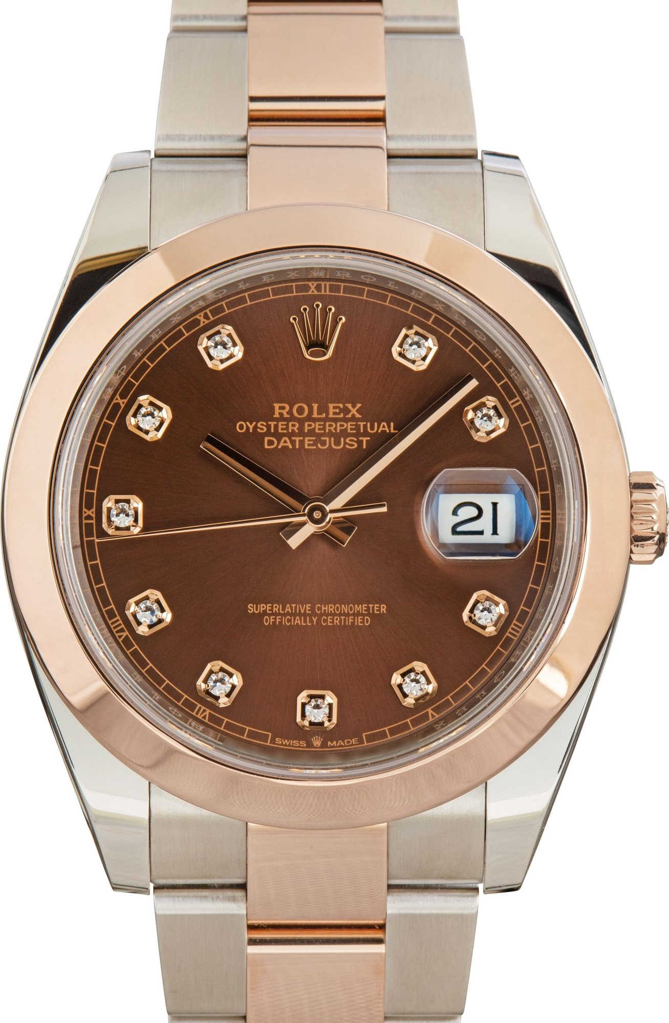 Rolex 126301-0009 Rose gold and Oystersteel Beige United