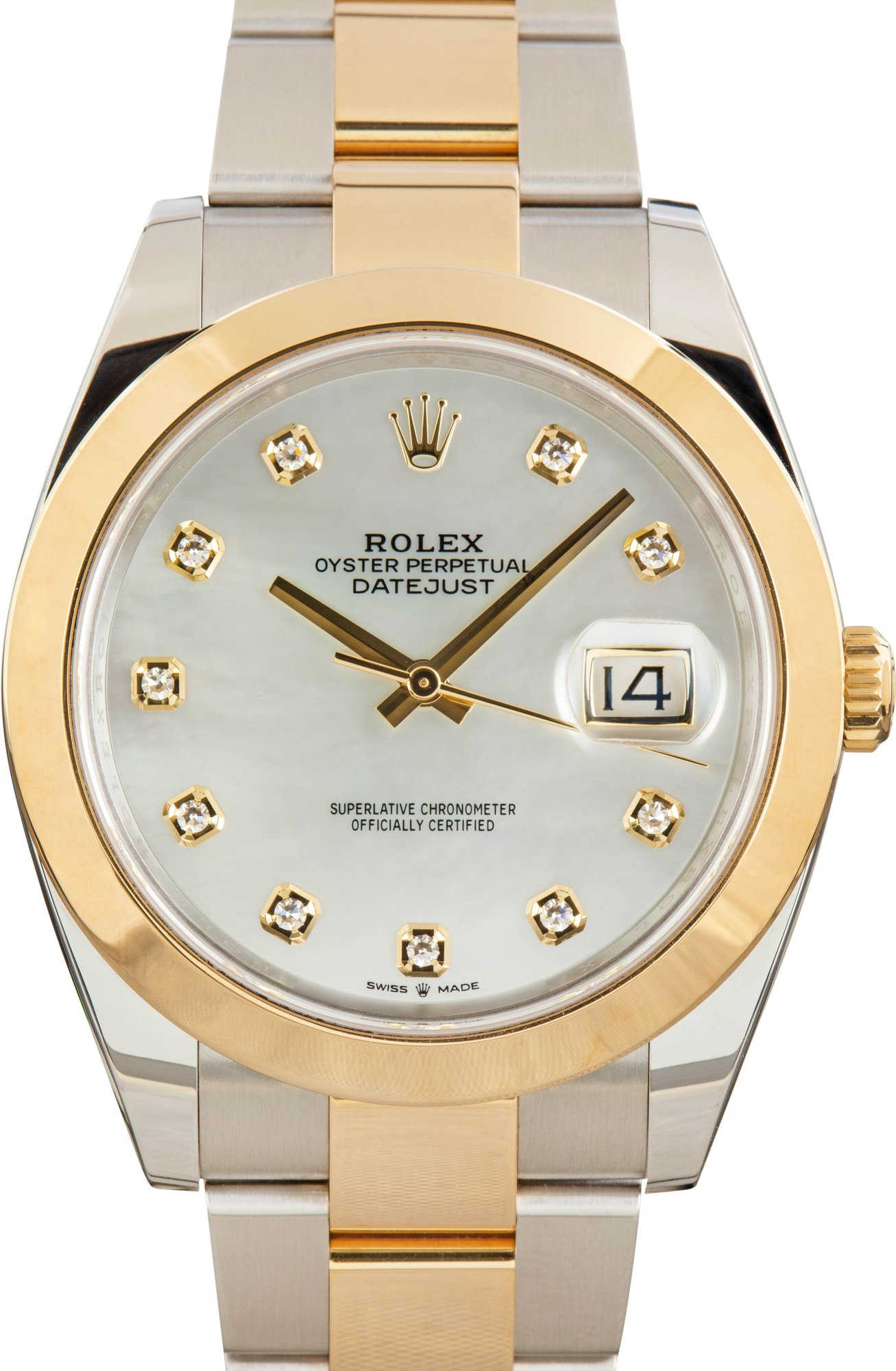 Rolex Datejust 41 126303 Mother Of Pearl Diamond Dial